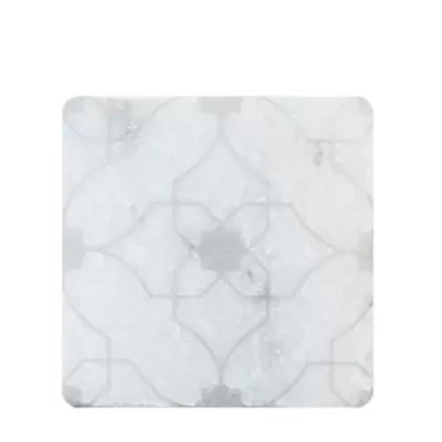 Травертин Marble White Motif №7 10x10