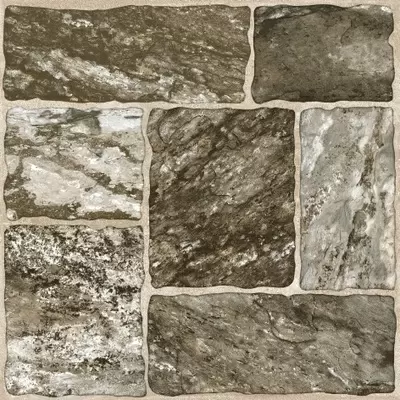 Grasaro Pave Style GT-512/gr Grey Brown глазурованный 40x40