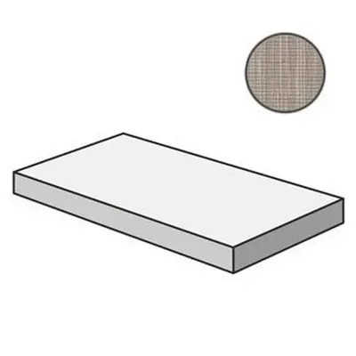 Sant Agostino Tailorart CSAGASTT60 Gradone Ang 60 SX Taupe 33x60