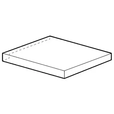 Atlas Concorde Marvel Stone ATEG Bardiglio Grey Scalino Ang. Dx 33x33