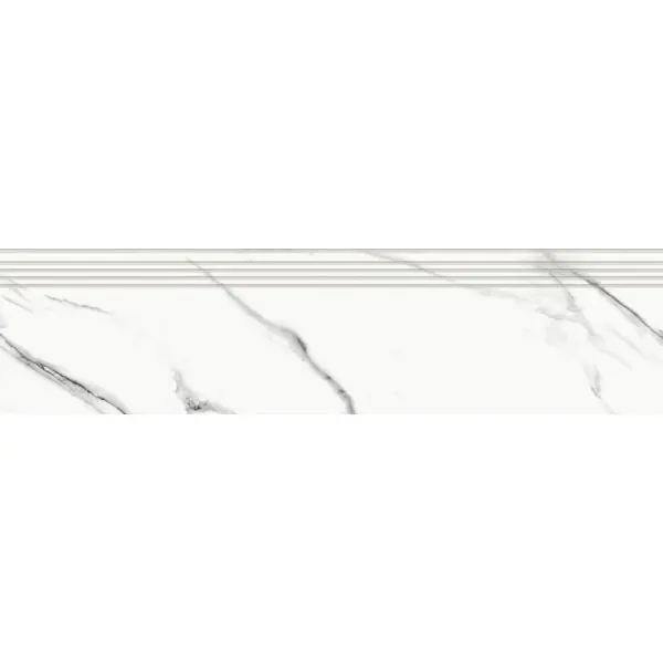 Kerranova Butik K-2020/MR/st01/300x1200x10 White МР 30x120 - керамическая плитка и керамогранит
