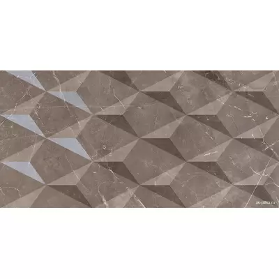 Love ceramica (Love Tiles) Marble Bliss Tortora Shine Ret 35x70
