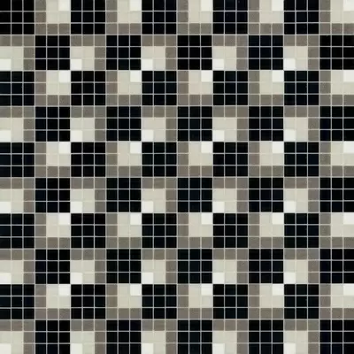 Bisazza Decori 20 06004246VL Vibration Noire 64.7x64.7