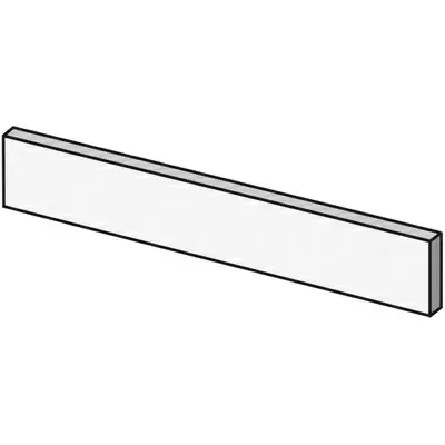 Mutina Numi KGNUM66 Battiscopa Slope 3,8x60