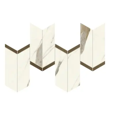 Atlas Concorde Marvel X AF8X Calacatta Sublime Chevron Lappato 19,2x46,3