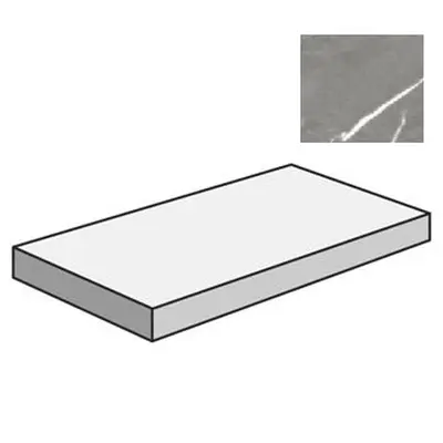 Atlas Concorde Russia Forte Dei Marmi 620070002425 Elegant Grey Scal Ang Dx Rett 33x80