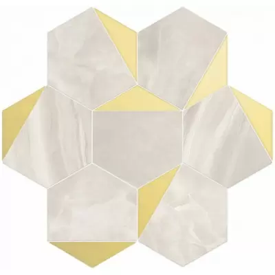 Vallelunga Nolita Esagona Triangoli Oro Lusso 30x28