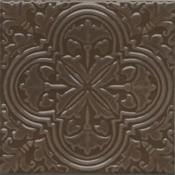 Kerama Marazzi Фес KMD3STA005BN Коричневый Глянцевый 15x15