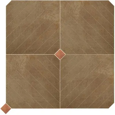 Love ceramica (Love Tiles) Metallic Axis Rust 90x90