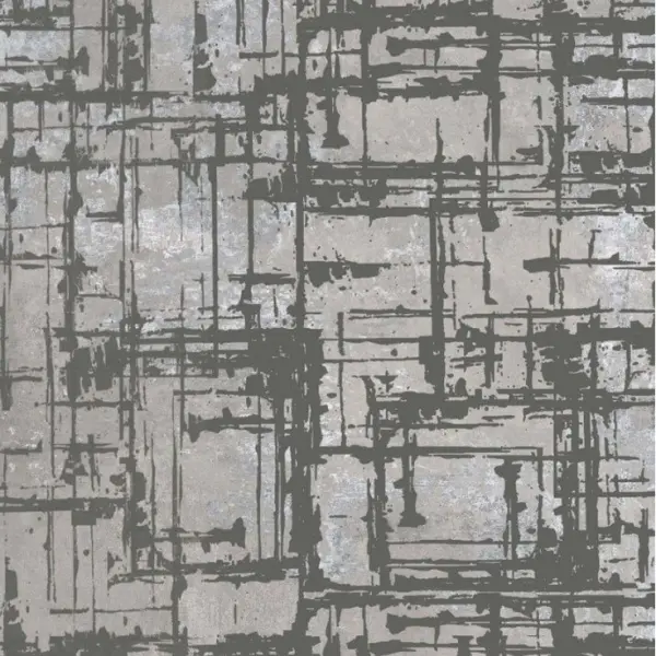 ABK Poetry Decor 0010671 Lines Metall Cement Nat 20x20 - керамическая плитка и керамогранит