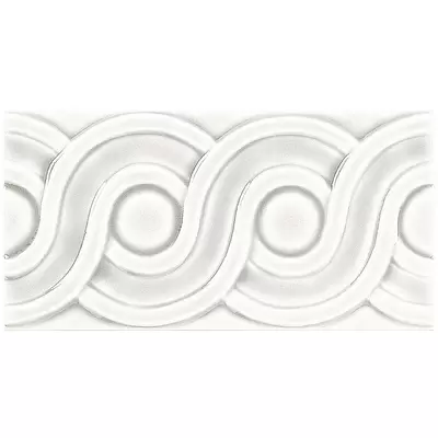 Adex Modernista Rilieve Clasico C/C Blanco 7.5x15