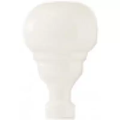 Ceramiche Grazia Boiserie TOA05 Angoli Esterno Parete Bianco Craquele 3x6