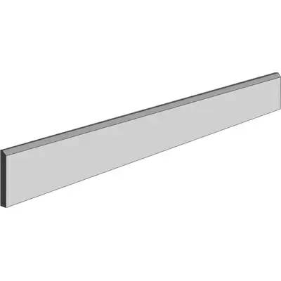 Mutina Flow 603918 Battiscopa Medium Grey 3,8x60