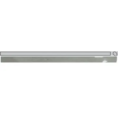 WOW Mestizaje / Zellige 130777 Rounded Edge Grey 1,1x12,5