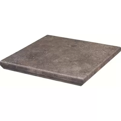Grupa Paradyz Viano Grys Corner Stair Tread Nose 33x33