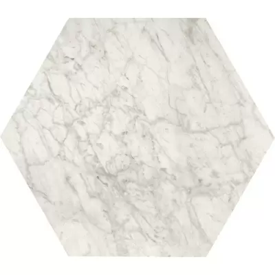Casalgrande Padana Marmoker 2246122 Esagono Bardiglio Bianco 51,9x30