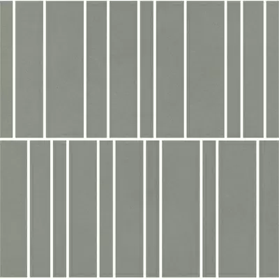 Impronta italgraniti Nuances NU09ML Salvia Mosaico Listelli Strideup 30x30