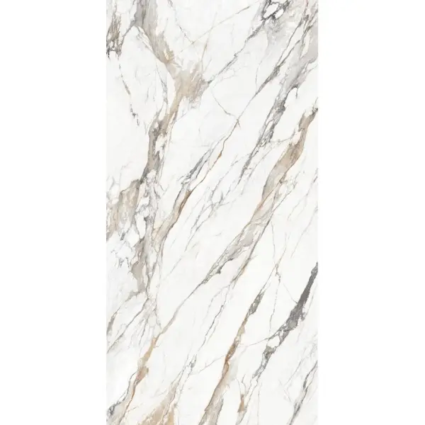 Living Ceramics Lithotech LV12784 Blanc Borghini Soft 12mm 156x320 - керамическая плитка и керамогранит