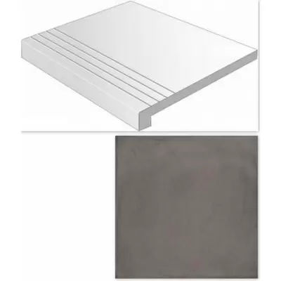 Vives Laverton Gradone Antideslizante Grafito 30x30