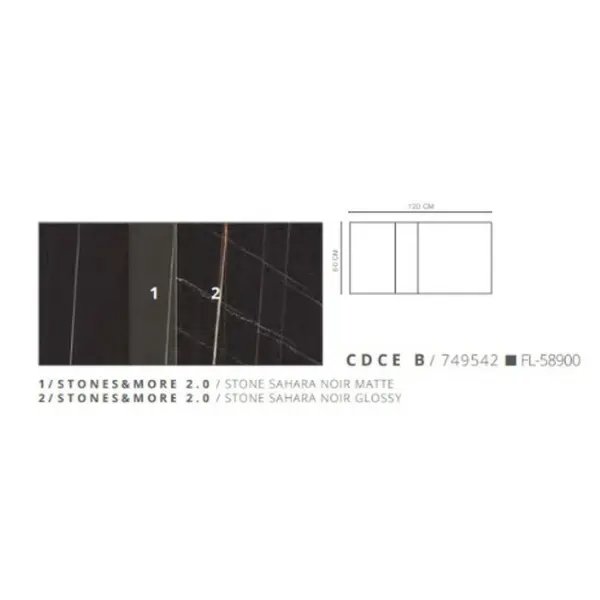 Casa Dolce Casa Magnum Decori 749542 CDCE/B 6mm 60x120