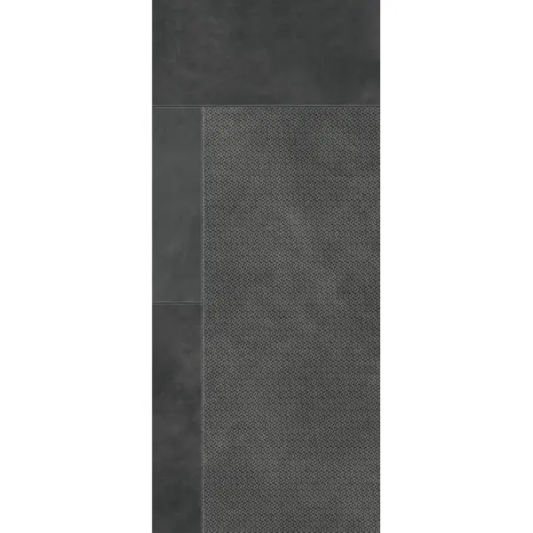 Tonino Lamborghini Korium 167423 Anthracite Square Sign C 120x280 - керамическая плитка и керамогранит