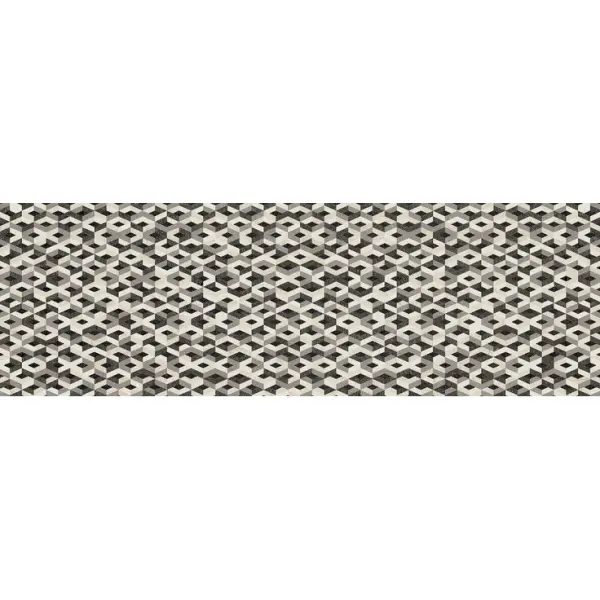 Arcana Ceramica Black&Cream ARC_8YT2 Black R Braided Matt Ret 32x99