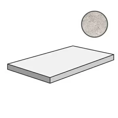 Sant Agostino Highstone CSAGASHP12 Gradone Sx Pearl 33x120