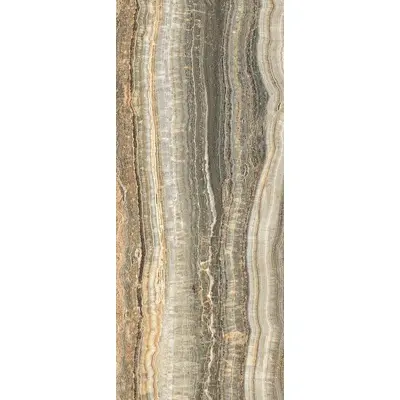 Rex Ceramiche Eccentric Luxe 778836 Caramel Glossy Ret 80x180