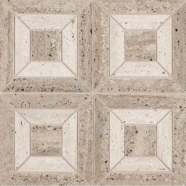 Fap Ceramiche Materia Classica fTQW Tortora Bianco Icon C 30x30 - керамическая плитка и керамогранит