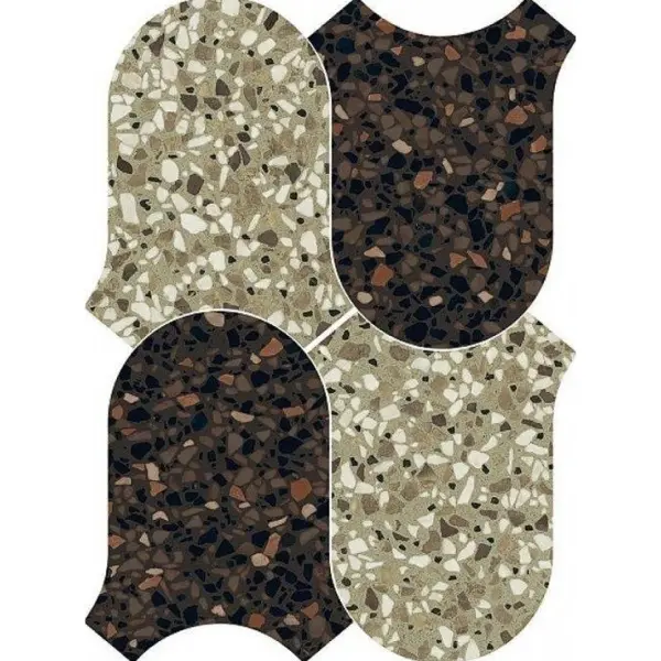 41zero42 Chicco 4101288 Onda Verde Cacao 27x36,5 - керамическая плитка и керамогранит