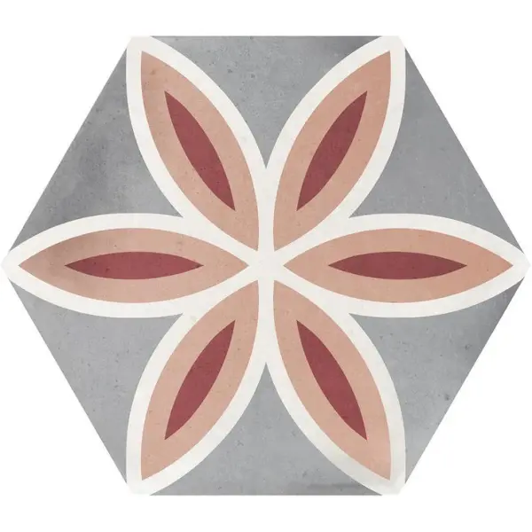 La Fabbrica Ceramiche Small 180254 Esagono Trend Light Blue 10,7x12,4