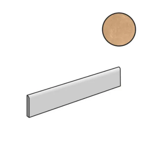 Cerim Ceramiche Match Up 772256 Cemento Cinnamon Comfort Battiscopa 4,6x60