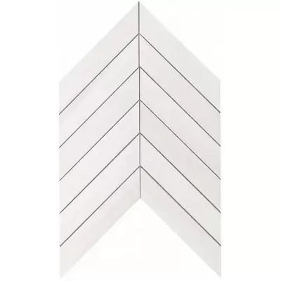 Atlas Concorde Marvel Stone 9SCD Bianco Dolomite Chevron Wall 30,5x25