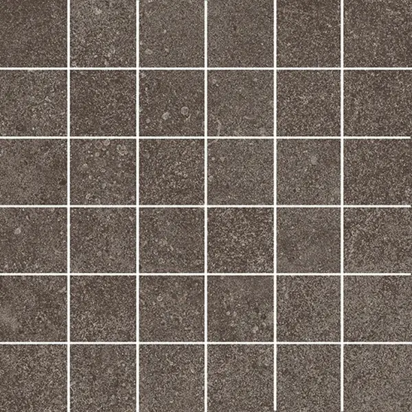 Kerama Marazzi Руссильон KMD2MSA020BR Мозаичный коричневый тёмный матовый обрезной 30x30 - керамическая плитка и керамогранит