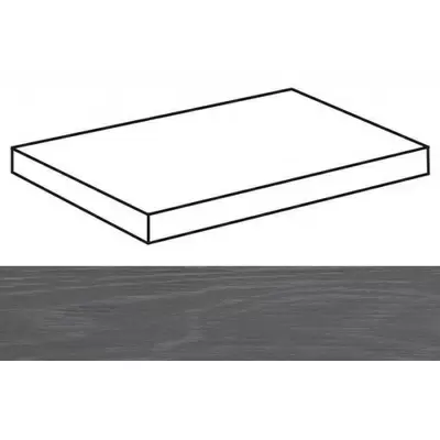 Casalgrande Padana Newood 4946891 Angolare Black 120x33