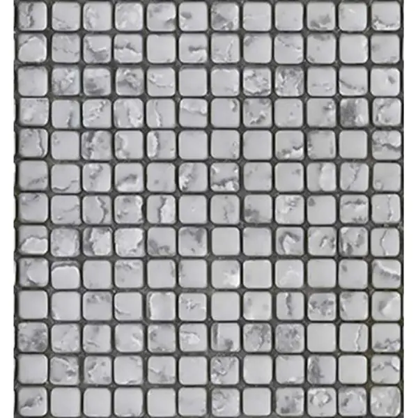 Мозаика Square JS0808FX-YH101 White Grey Light Grey Nat 30,3x30,3
