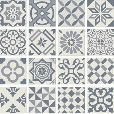 Ribesalbes Antigua PT01950 Decor Azul 20x20