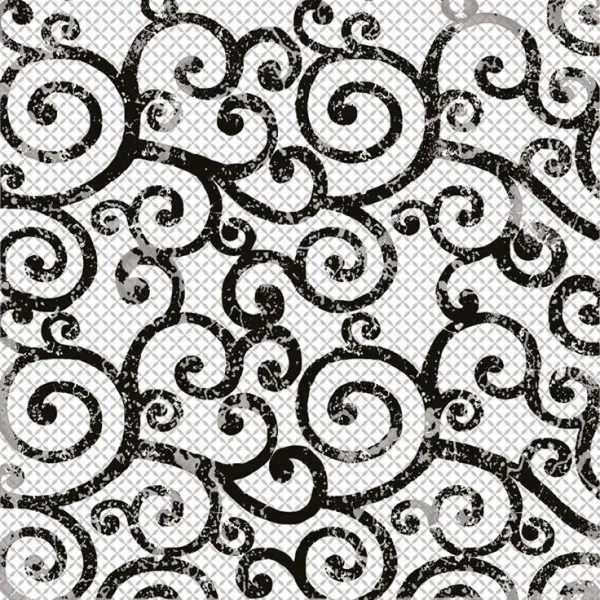 Brennero Maiolica MAIOLB Black 20x20