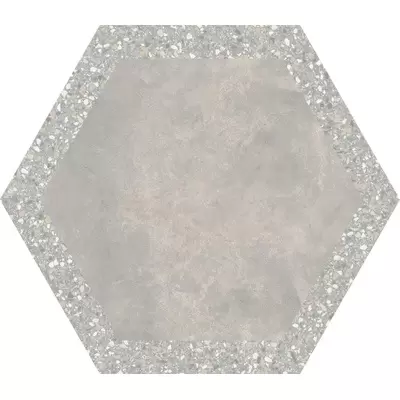 Ornamenta Cocciopesto CP60PM Portland Malta D 60 Hexagon 60x60