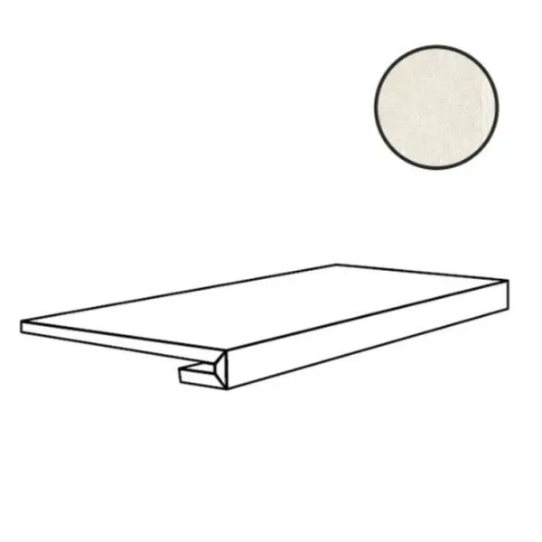 Cerim Ceramiche WoodSlate Life 776720 Cotton Gradino 9mm 33x120