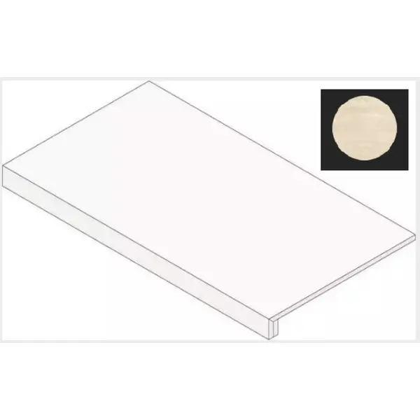 Atlas Concorde Italy Marvel T HDPH Navona White Scalino 60 33x60 - керамическая плитка и керамогранит