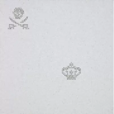 Bisazza The Crystal Collection 06001456VL Skulls And Crowns White 0.97x0.97