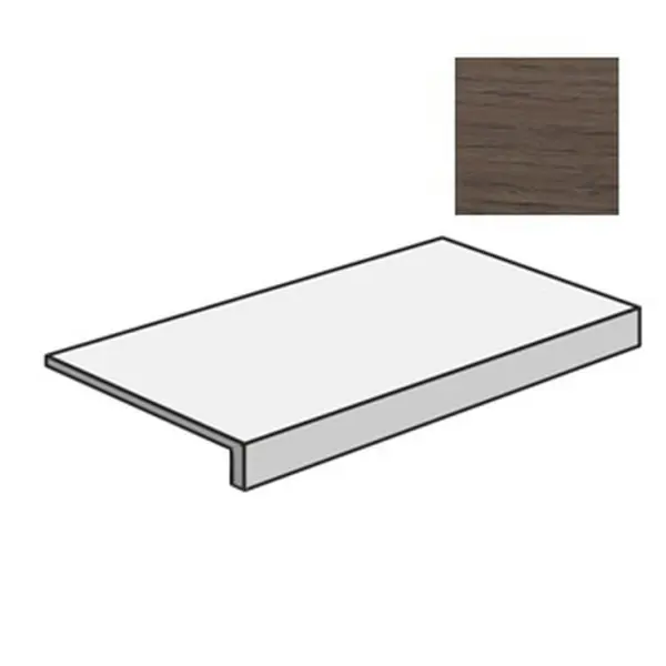 Flaviker PI.SA Four Seasons 0012362 Gradone Top Chocolate Nat Ret 32x120