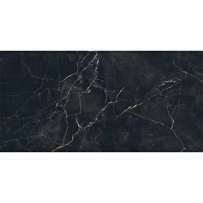 Infinity Ceramic Tiles Vesuvio Nero High Glossy 60x120