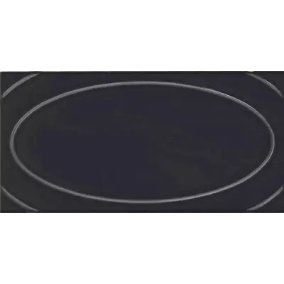 Ceramiche Grazia Formae OVA2 Oval Ebony 13x26