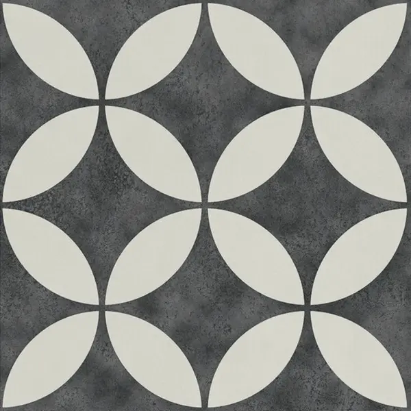 Ape ceramica Brianna A038719 Enya Coal 15x15 - керамическая плитка и керамогранит