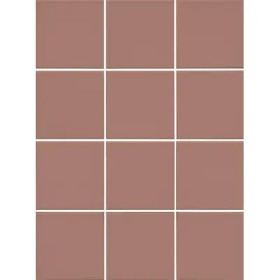 Kerama Marazzi Агуста 1336 Розовый матовый 30х40 из 12 частей 9,8x9,8