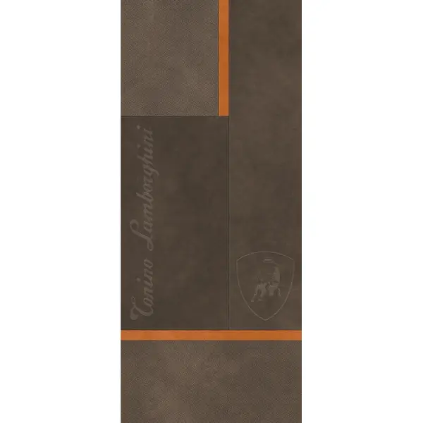 Tonino Lamborghini Korium 167584 Brown Orange Square Logo 120x280 - керамическая плитка и керамогранит