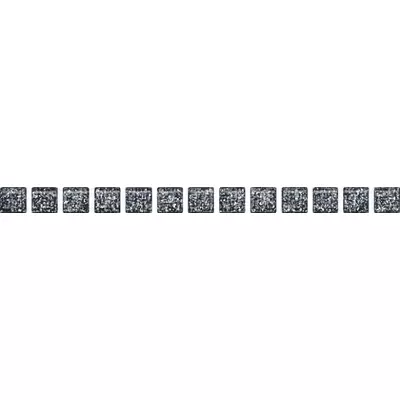 Kerama Marazzi Бельканто POF003 Бисер Черный Серебро 20x1.4