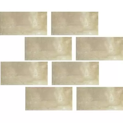 Rex Ceramiche Matieres 755985 Mou 7.5x15 Muretto 30x30
